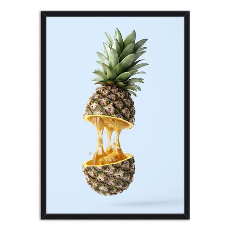 Cuadro Individual Piña Minimal-0
