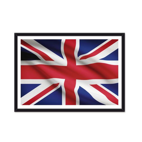 Cuadro individual Bandera Británica-0