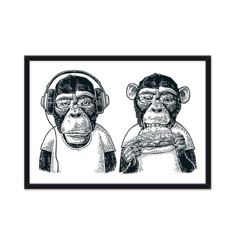 Cuadro individual Monkey-0