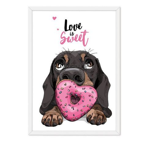 Cuadro individual Love is Sweet-0