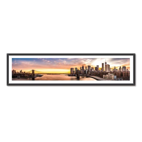 Cuadro Individual Panoramico Nueva York -0