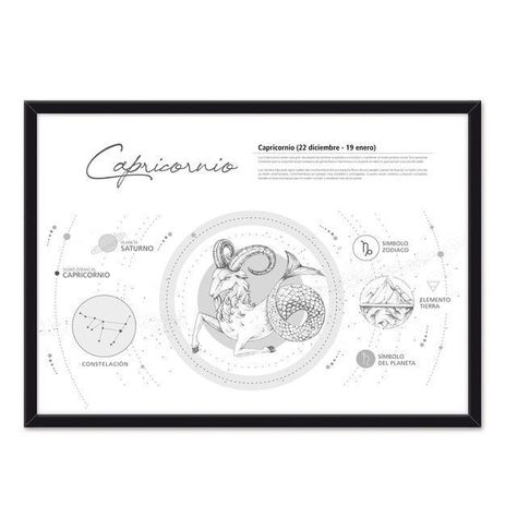 Cuadro Individual  Capricornio -0