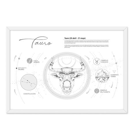 Cuadro Individual Tauro  -0