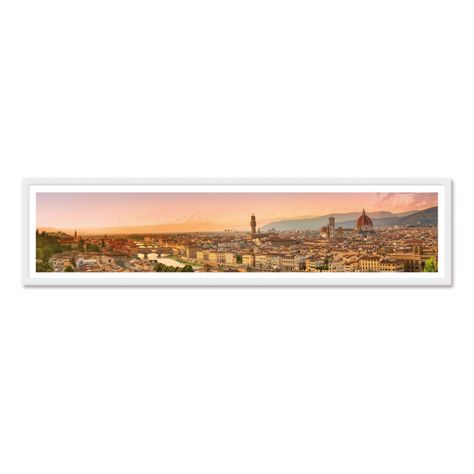 Cuadro Individual Panoramico Florencia Italia -0