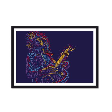 Cuadro individual Música Guitarra-0