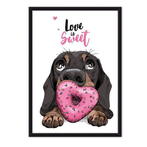 Cuadro individual Love is Sweet-0