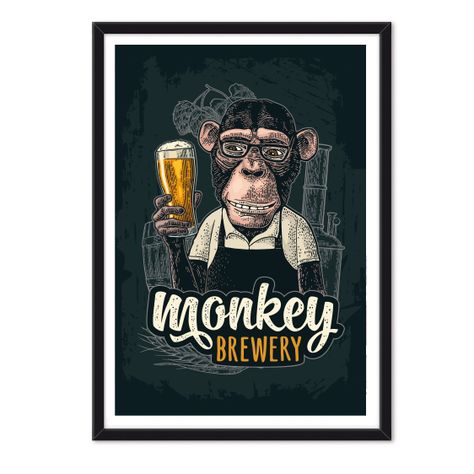 Cuadro individual Monkey Brewery-0