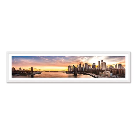 Cuadro Individual Panoramico Nueva York -0