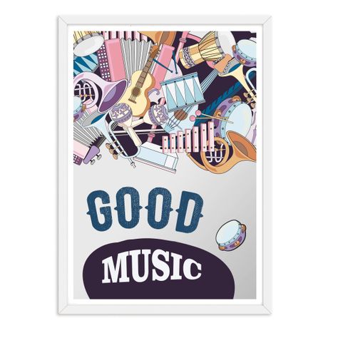 Cuadro Individual Good Music  -0