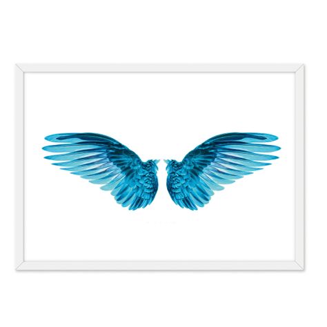 Cuadro Individual Blue Wings-0