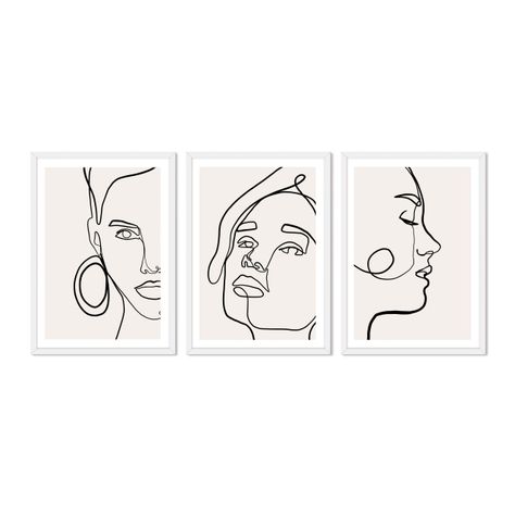 Set Triple Cuadros Abstracto Petroleo-0