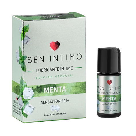 Lubricante sensacion fria, sabor Menta SEN INTIMO-0