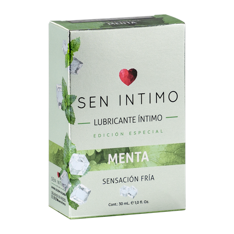 Lubricante sensacion fria, sabor Menta SEN INTIMO-2