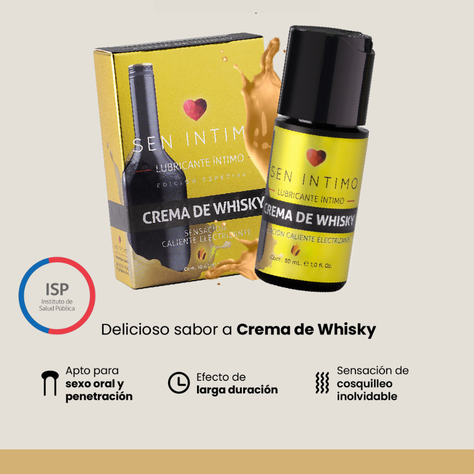 Lubricante Electrizante Crema de Whisky SEN INTIMO-3