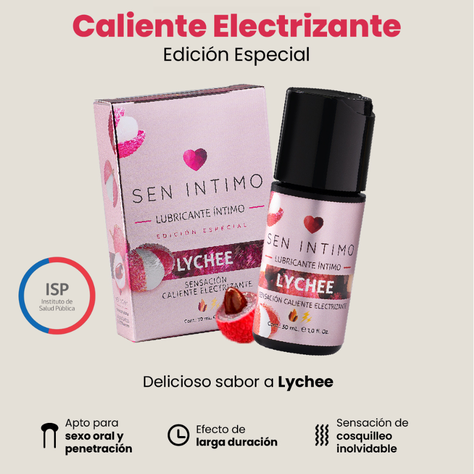 Lubricante Electrizante Caliente Lychee SEN INTIMO-3