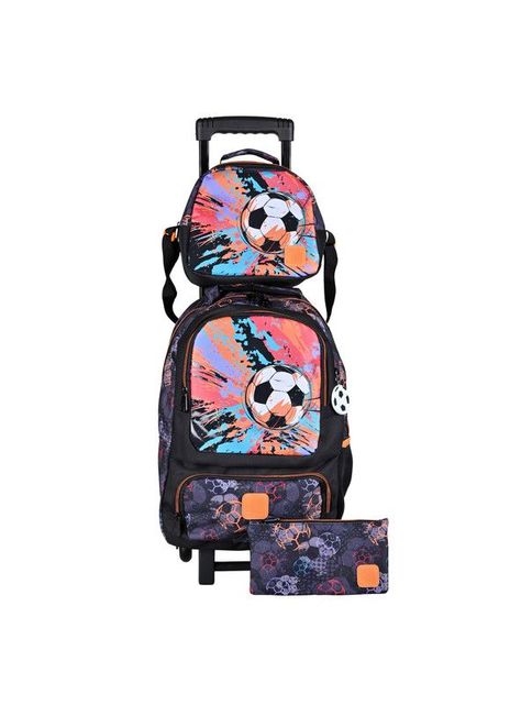 INFINITY PACK -MOCHILA RUEDAS + LONCHERA + ESTUCHE-0
