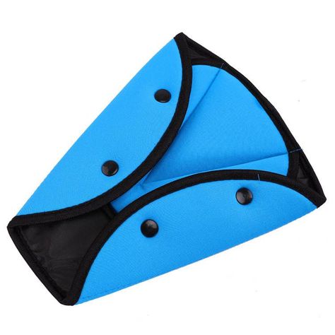 ADAPTADOR CINTURON DE SEGURIDAD PARA NIÑOS AZUL-0