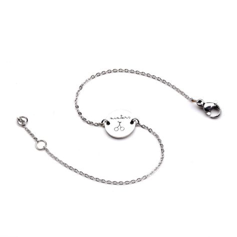 Pulsera Small steel bracelet - Sisters-1