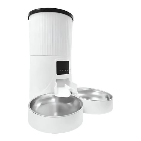Dispensador Automatico Doble Comida Mascotas 4 lts. Wifi-0