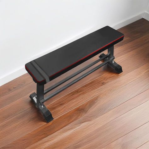Banca Abdominal Doble Soporte Firme y Acolchado Grueso-4