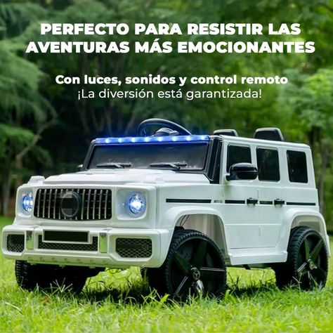 Jeep Eléctrico XXL 4x4 Mercedes Con Luz, Sonido y Control -3