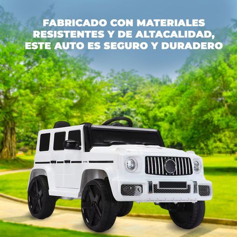 Jeep Eléctrico XXL 4x4 Mercedes Con Luz, Sonido y Control -5