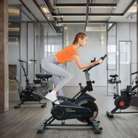 Bicicleta Spinning Profesional Q4 Con Monitor-2