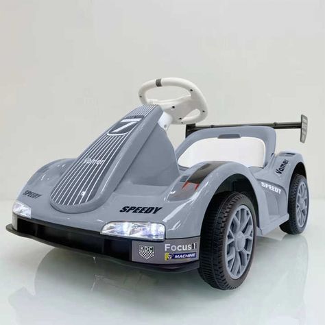 Auto Electrico para Niños Karting  Con Control, Luz y Sonido-5