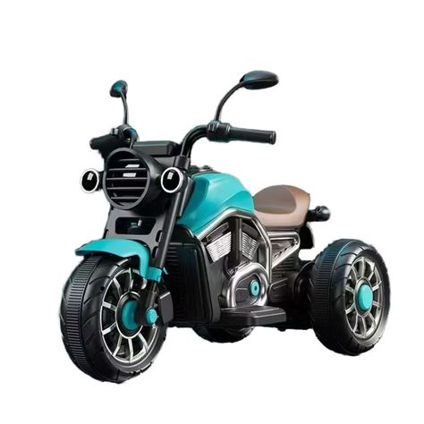 Moto Eléctrica Para Niños Motocicleta Clásica Luz Y Sonidos-0