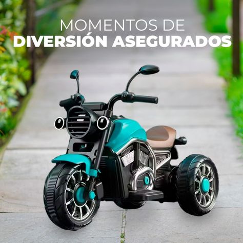 Moto Eléctrica Para Niños Motocicleta Clásica Luz Y Sonidos-4