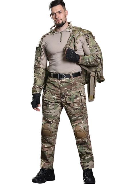 Tenida Táctica Combat Multicam-1