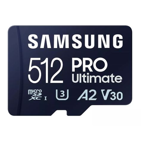 Memoria Micro SD Samsung Pro Ultimate 512GB 200mb/s V30, A2, 4k-0