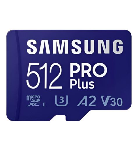 Memoria Microsd Samsung Pro Plus 512gb 180mb/s V30, A2, 4k-0