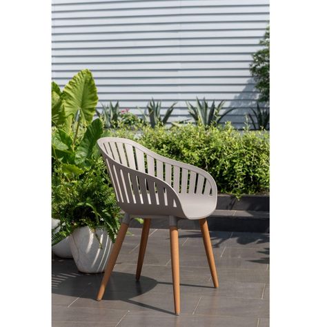 Pack x4 Sillas Exterior Cannes Gris Midtown-5