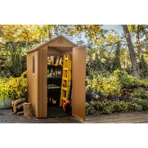 Bodega De Jardín Darwin 4x6 Keter - 205x184x126 Cm-3
