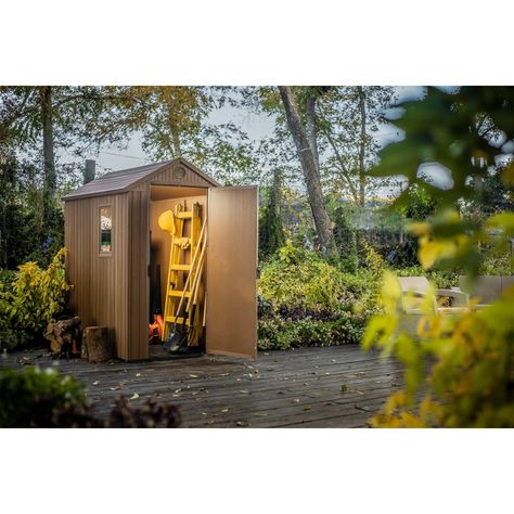 Bodega De Jardín Darwin 4x6 Keter - 205x184x126 Cm-6