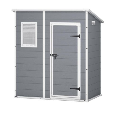 Bodega De Jardín Manor Pent 6x4 Keter - 200x183x111 Cm-0
