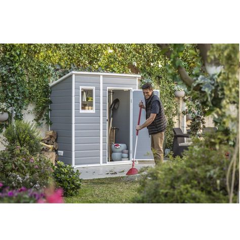 Bodega De Jardín Manor Pent 6x4 Keter - 200x183x111 Cm-5