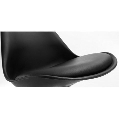 Silla De Oficina Giratoria PC Escritorio Tulip Eames Negra Midtown-5