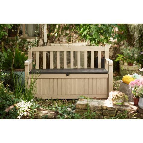 Banco Para Jardín Con Almacenamiento Eden Bench-4