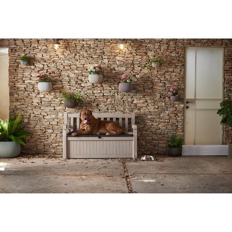 Banco Para Jardín Con Almacenamiento Eden Bench-7