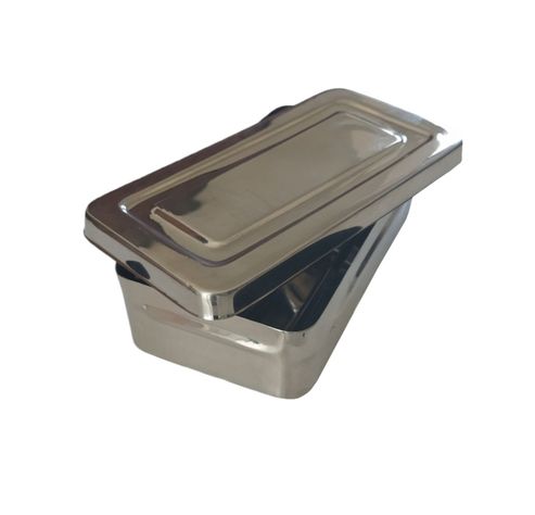 Caja Acero Inoxidable De 20x10x4cm-0