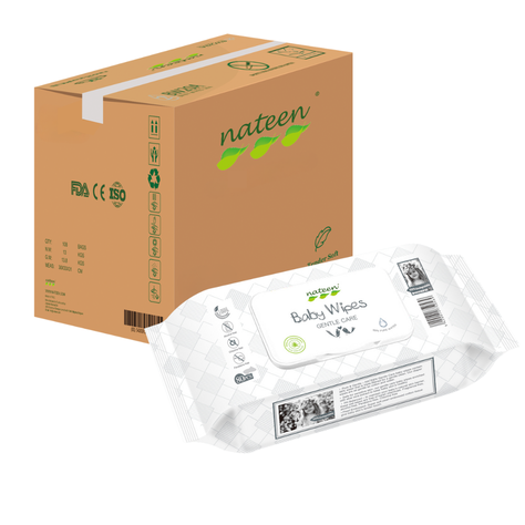 Toallas Humedas bebe caja (12 paquetes/80un)-0