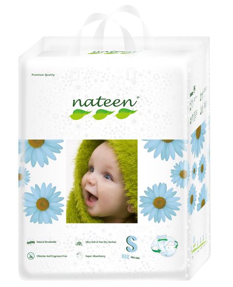 Pañal Ecológico Premium S - 80 unidades-0