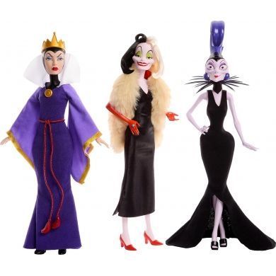 Colección Villanas Disney ( Reina Grimhilde/ Cruella de Vil / Yzma)-0