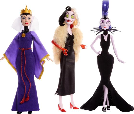 Colección Villanas Disney ( Reina Grimhilde/ Cruella de Vil / Yzma)-4