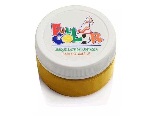 Pintura / Maquillaje De Cuerpo Y Cara Full Color Pintacarita Amarillo-0