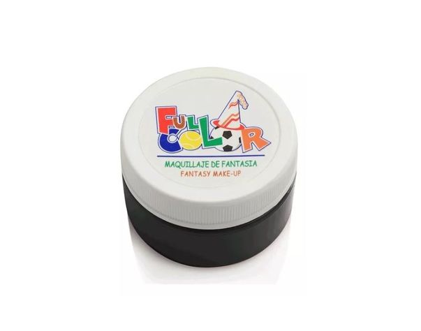 Pintura / Maquillaje De Cuerpo Y Cara Full Color Pintacarita Negro-0