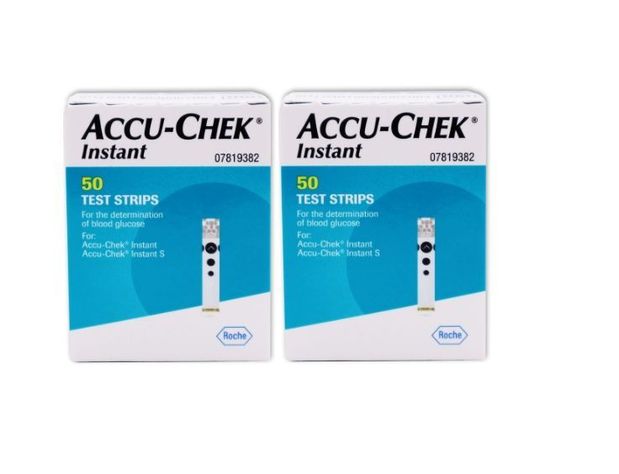 100 TIRAS / CINTAS REACTIVAS ACCU-CHEK® INSTANT-0