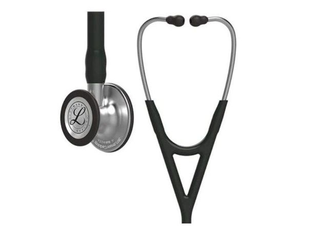 Fonendoscopio Littmann - Estetoscopio Cardiology Iv Negro-0